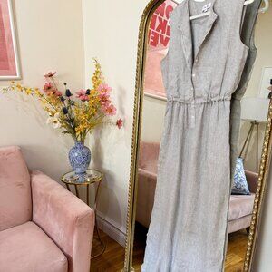 Sleeveless Linen Maxi Dress – Effortless Summer Style